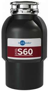 Измельчитель пищевых отходов InSinkErator S60 черный