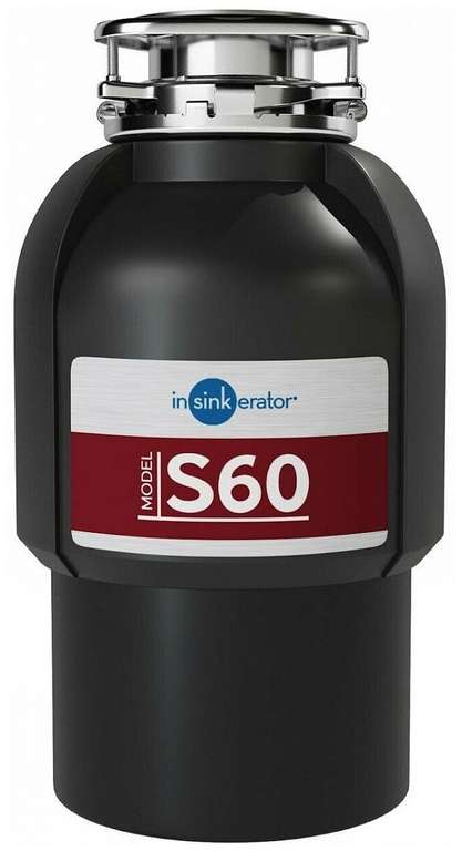 Измельчитель пищевых отходов InSinkErator S60 черный