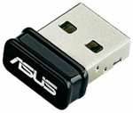 Сетевой адаптер ASUS USB-N10 Nano, черный