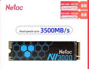 Внутренний твердотельный накопитель Netac NV3000 500 GB SSD M.2 NVMe PCI-E Gen3 X4