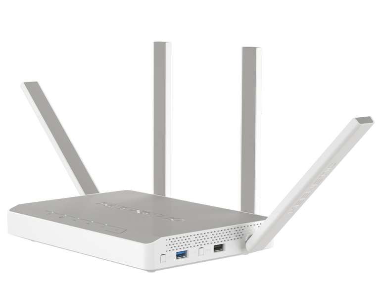 Wi-Fi роутер KEENETIC Giga, AX1800, белый kn-1011