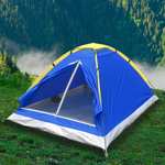 Двухместная палатка Green Days GJH006-2, 200х140х100 см, 1 слой, 1 комн., с москитной сеткой