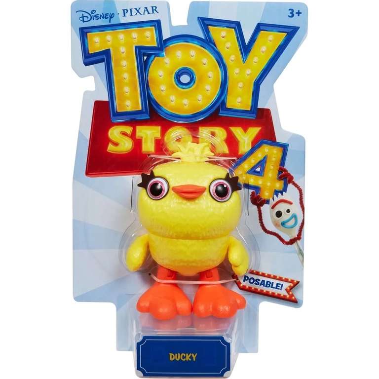 [МСК, МО, возм. другие] Фигурка Mattel Toy Story История игрушек 4 Утя/Даки, GDP65/GDP72