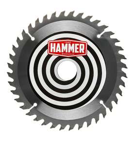 Диск пильный Hammer 185 x 2.6 x 20; 40 зуб.