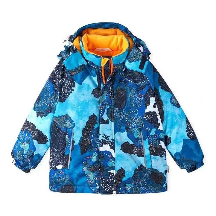 [Мск] Куртка для мальчика зимняя Lassie синяя, р 122