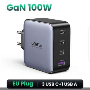Зарядное устройство Ugreen GaN 100w