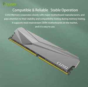 Оперативная память Cuso, ddr4 2*8 Гб, 2666 MГц