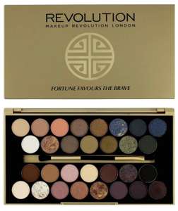 Тени для век Makeup Revolution 30 Eyeshadow Palette Fortune Favours The Brave