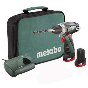 Аккумуляторная дрель-шуруповерт Metabo PowerMaxx BS 2х2.0Ач в сумке