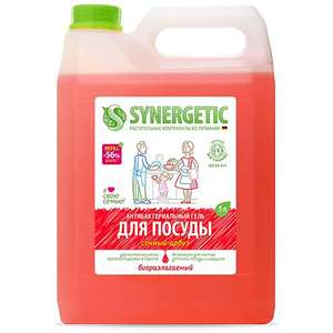 Средство для мытья посуды SYNERGETIC, 5 л (мыло SYNERGETIC 5 л. за 506₽ в описании)