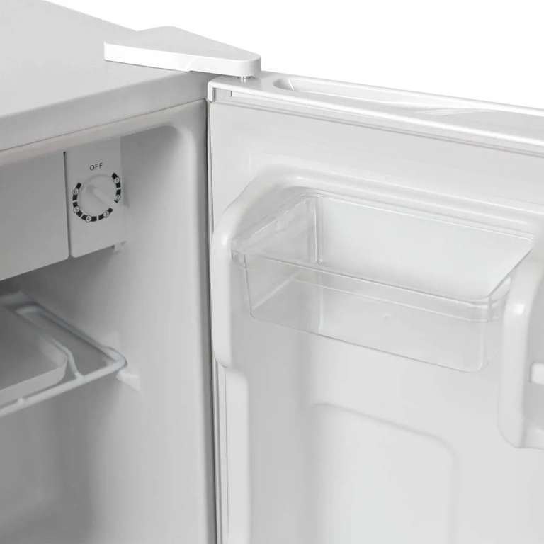 Компактный холодильник Бирюса 50, 43 л, белый, с замком (ссылка на серый цвет в описании)