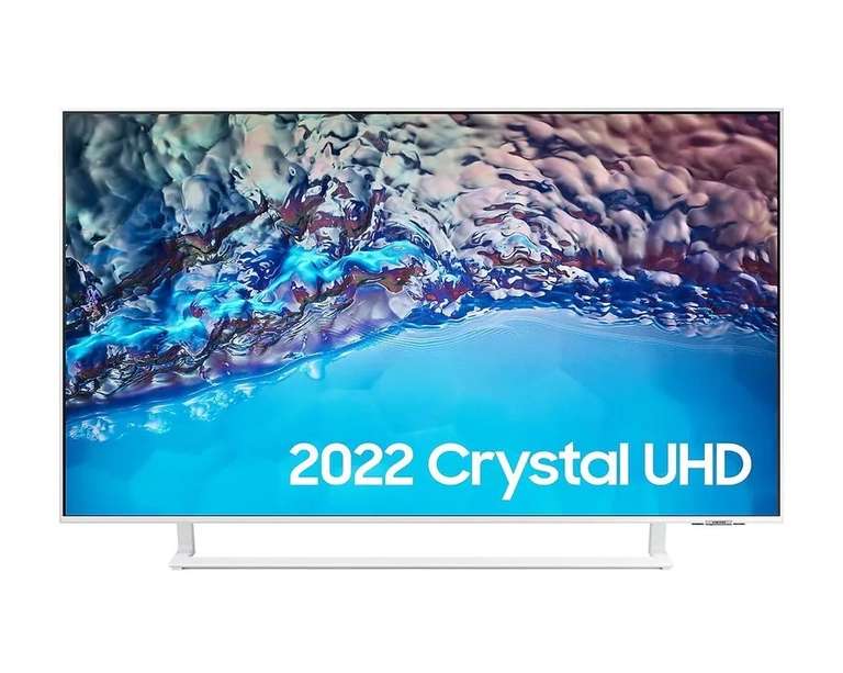 Телевизор Samsung UE43BU8510UX 43" 4K UHD, белый (при оплате Ozon Картой)