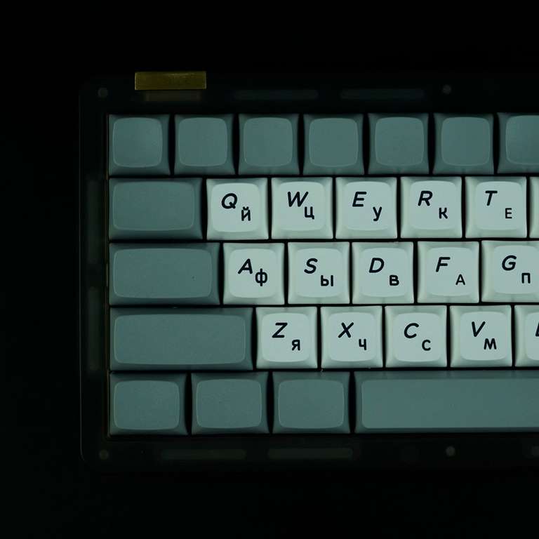 PBT кейкапы для механических клавиатур с кириллицей (только основные символы - альфы)