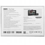 Видеорегистратор с камерой заднего вида iBOX City Dual (цена с Ozon картой)