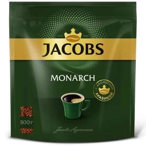 Растворимый кофе Jacobs Monarch, 500 г (пакет)