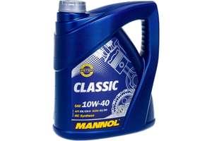 Моторное масло Mannol Classic 10w40, 4 л