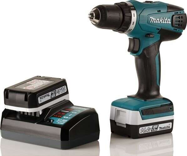 Аккумуляторная дрель-шуруповерт Makita DF347DWE