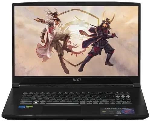 17.3 ноутбук msi katana b12vfk 463xru черный