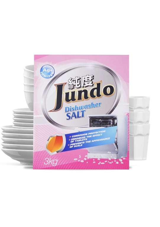 [Ульяновск и др.] Соль для посудомоечных машин Jundo, ионизированная серебром, 3 кг