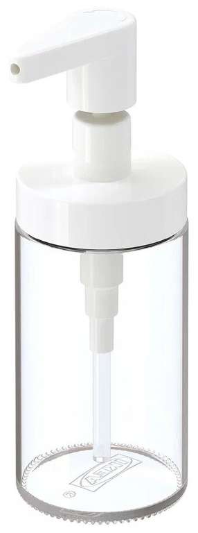 Дозатор для жидкого мыла ИКЕА Таккан / IKEA Takkan, белый, 2 штуки (119₽ за 1 шт)