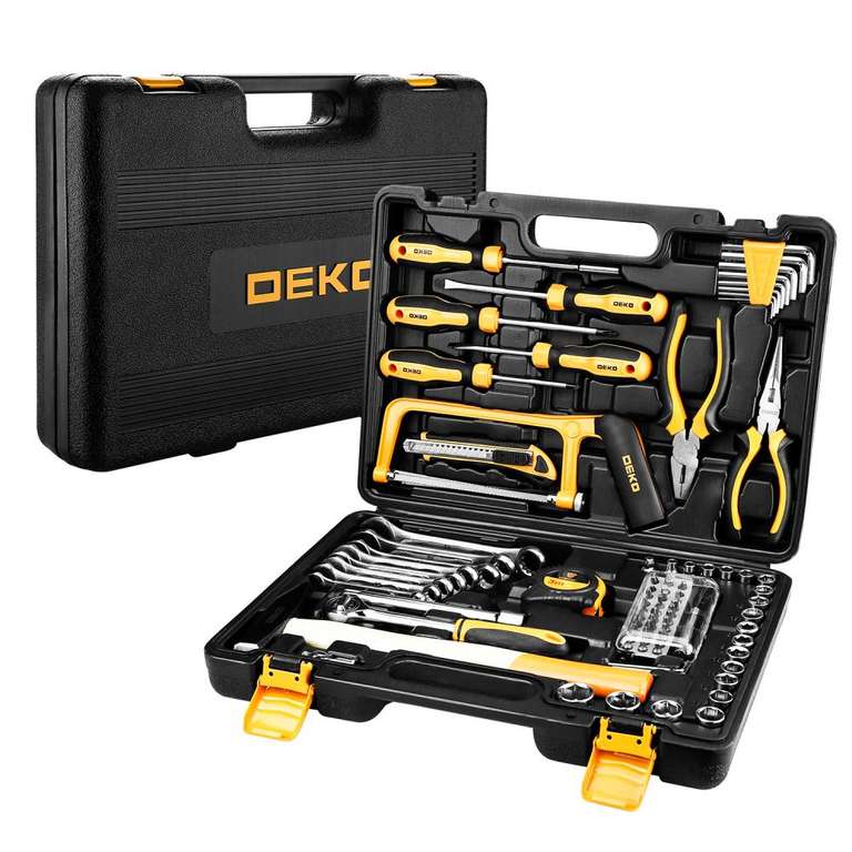 Профессиональный набор инструмента в чемодане DEKO DKMT89 (89 предметов)