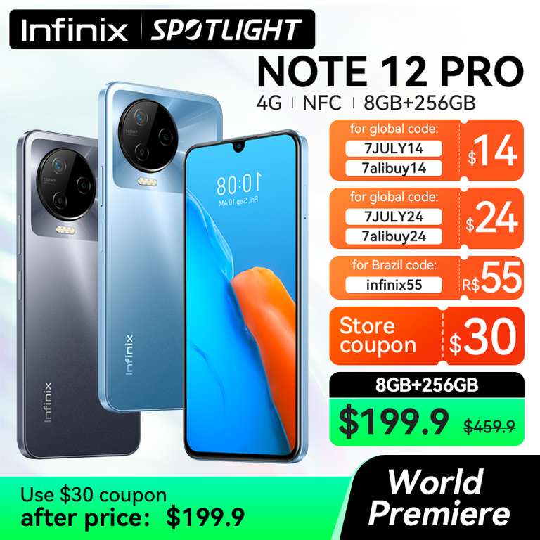 Смартфон Infinix Note 12 Pro 8/256Гб