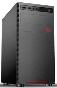 Компьютер iRU Home 120, AMD E1 6010, DDR3 4ГБ, 120ГБ(SSD), AMD Radeon R2, noOS, черный