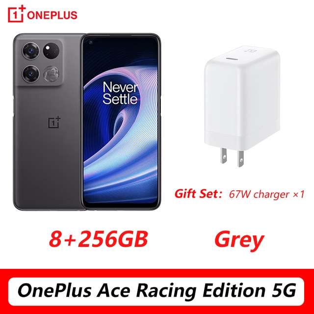 Смартфон OnePlus Ace Racing Edition, 8/256 ГБ (серый и голубой)