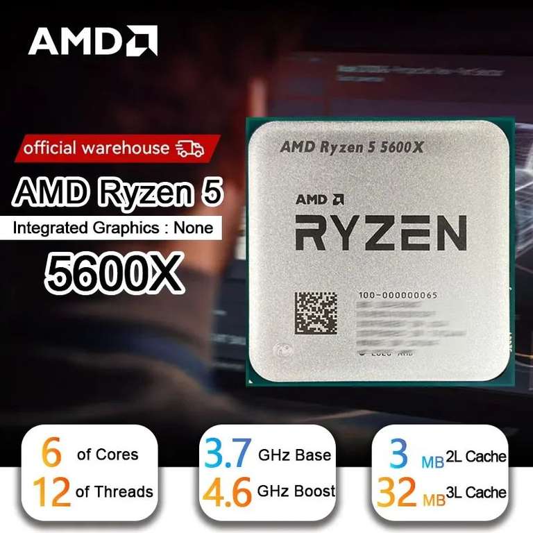 Процессор AMD Ryzen 5 5600X OEM