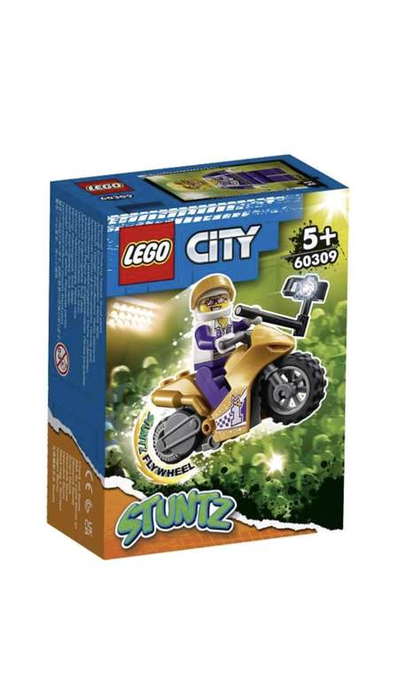 Конструктор LEGO City Stuntz 60309 Трюковый мотоцикл с экшн-камерой