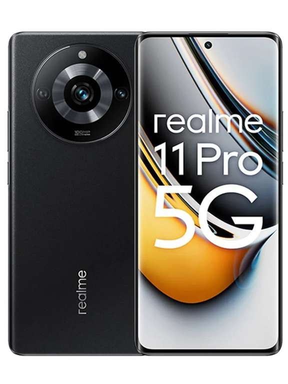 Смартфон Realme 11 Pro 5G Русская версия, черный, 8/128 Гб (из-за рубежа, при оплате по OZON карте)
