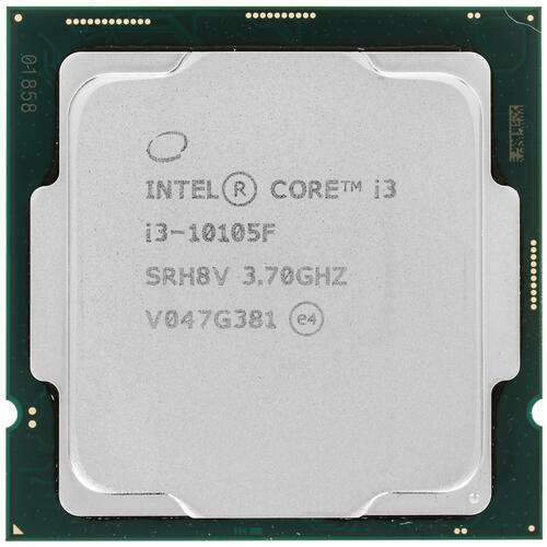 Процессор Intel Core i3 10105F (+1392 бонусов)