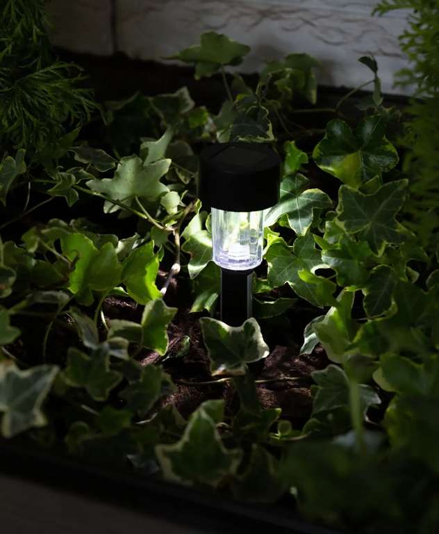 [Тула, возм. и другие локации] Светильник садовый Erato на солнечных батареях цвет чёрный