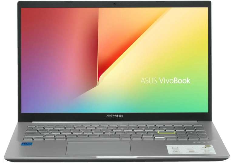 Ноутбук ASUS VivoBook 15 OLED K513EA-L12013 15.6", OLED, DCI-P3 100%, i5-1135G7, RAM 8 ГБ(до 24 ГБ), SSD 512 ГБ, Iris Xe Graphics,пласт/алюм