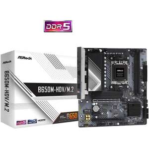 Материнская плата ASROCK B650M-HDV/M.2 (AM5, mATX)