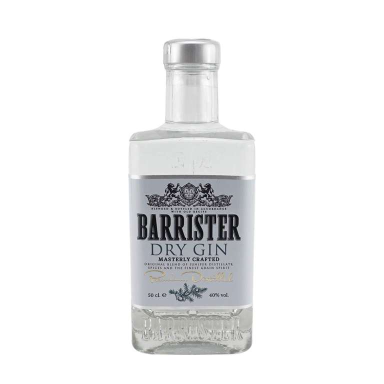 Джин Barrister Dry Gin 0.5л
