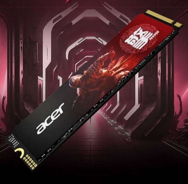 M.2 SSD Acer N5000 2TB NVME PCIE 4.0 (Цена с озон картой, из-за рубежа)