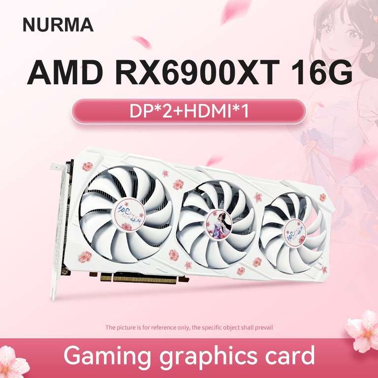 Видеокарта NURMA AMD RADEON RX 6900 XT 16 гб (с Озон картой, из-за рубежа)