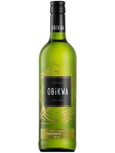 Вино OBIKWA Шардоне Вестерн Кейп белое сухое, 0.75 л, ЮАР