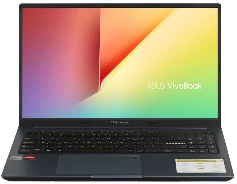 15.6" Ноутбук ASUS VivoBook 15X OLED (FullHD, DCI-P3 - 100% [130,2% sRGB], Ryzen 5 5600H, 16/512SSD, NoOS)