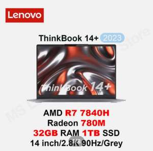 Ноутбук Lenovo ThinkBook (R7 8845H, 32 ГБ, 1 ТБ SSD, 120 Гц)