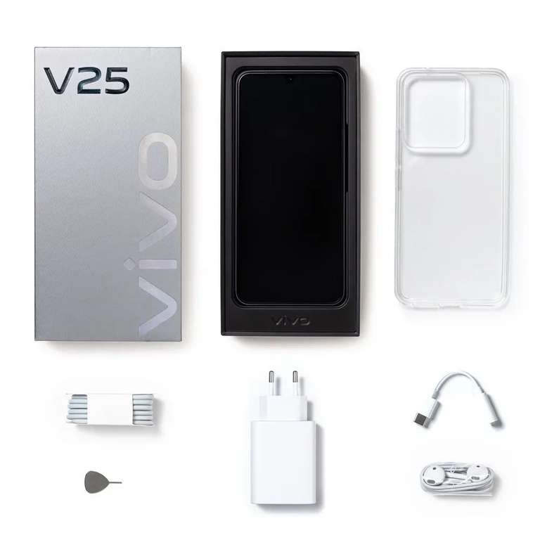 Смартфон Vivo V25 8/256 ГБ, черный (24 690 ₽ при оплате Ozon Картой)