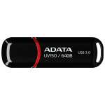 Флеш-диск ADATA UV150 Black 64GB (с баллами за 210₽) скорость записи до 40 МБ/сек