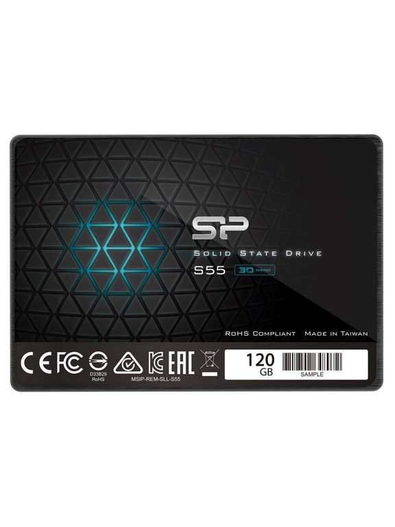 2.5" SSD накопитель Silicon Power SP120GBSS3S55S25 120 ГБ