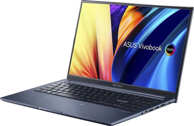 Ноутбук Asus VivoBook X1503ZA-L1538, 15.6", 1920х1080, OLED, Intel Core i3 1220P, 16/512 Гб, Iris Xe Graphics, без ОС