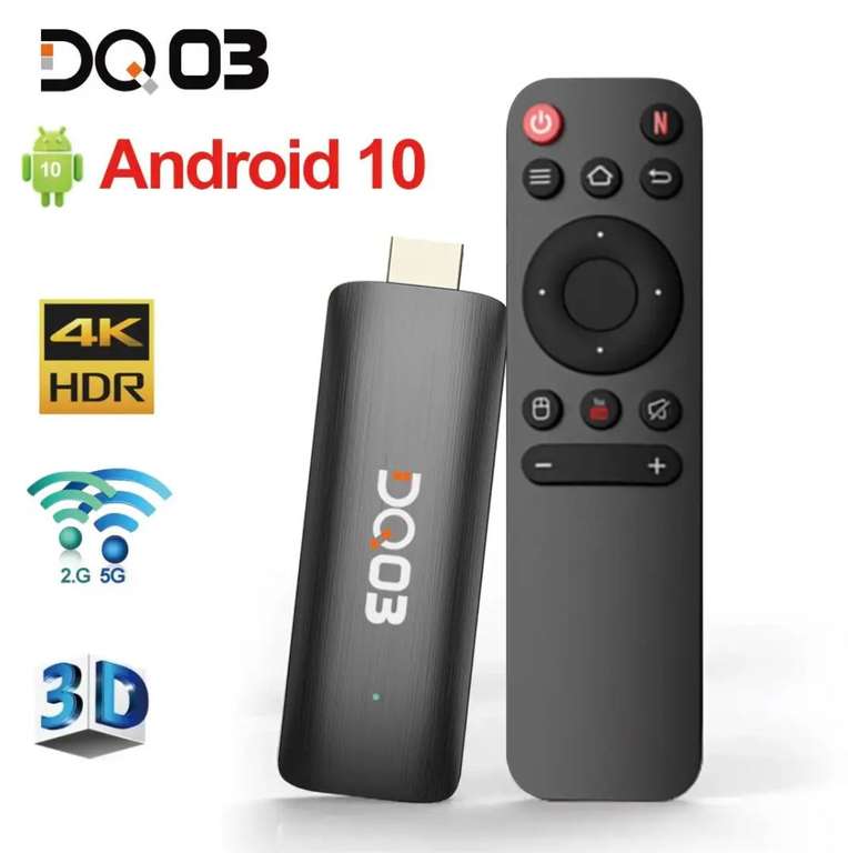 Мини Android ТВ приставка DQ03