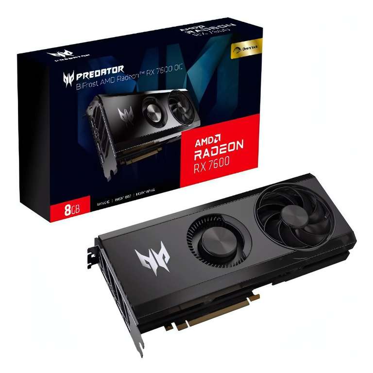 Видеокарта Acer Predator BiFrost RX7600 8G OC