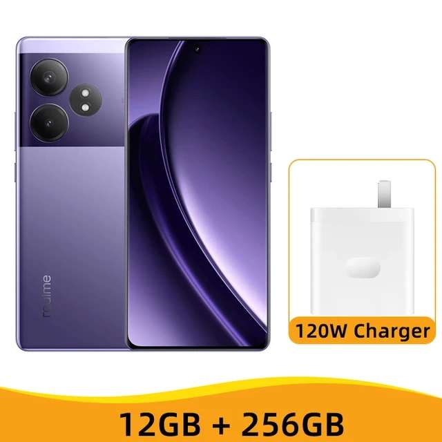 Смартфон Realme GT NEO 6 12GB/256GB с поддержкой Google Play, OTA, NFC (Таможенная пошлина ≈1050 ₽)