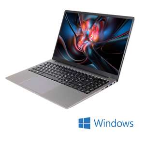 Ноутбук HIPER Office HLP H1574 Gray, 15.6", 1920x1080, IPS, Core i5 1235U, 16/512 Гб, Iris Xe Graphics, Windows