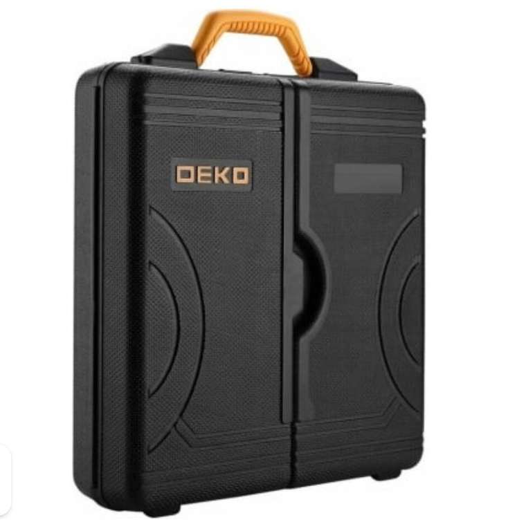 Набор инструментов (36 предметов) для дома в чемодане DEKO DKMT36 (цена с озон картой)